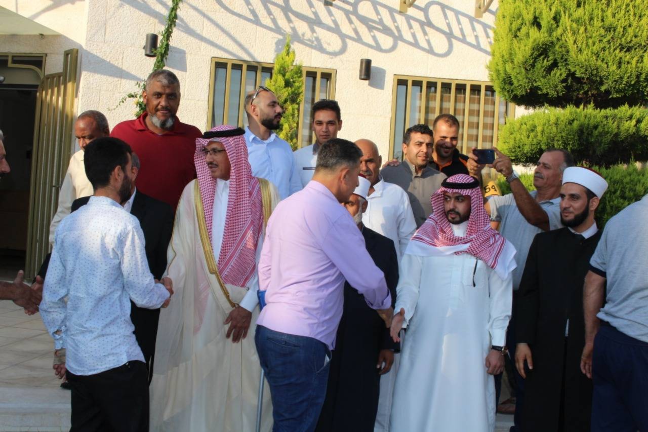 انطلاق بعثة حج الهيئة الهاشمية للمصابين العسكريين على نفقة خادم الحرمين الشريفين