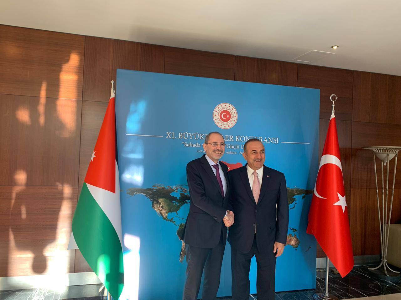 وزير الخارجية وشؤون المغتربين ايمن الصفدي يحاضر في المؤتمر الحادي عشر للسفراء الأتراك