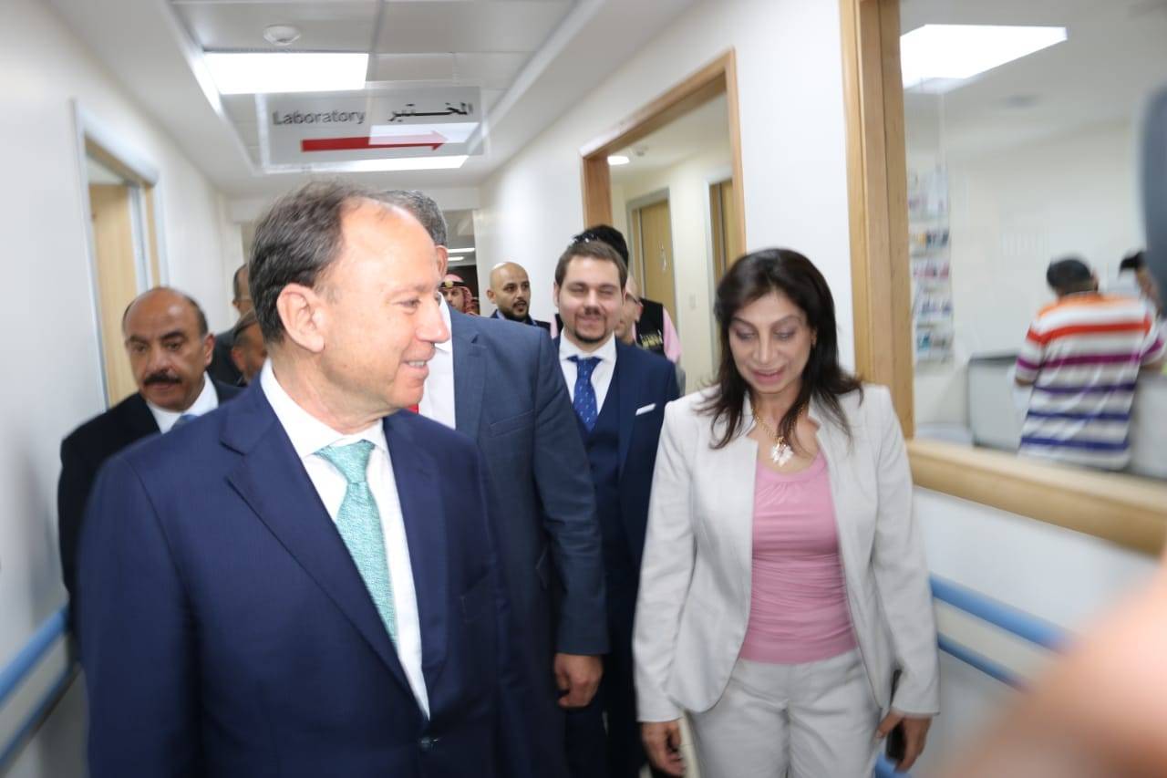 وزير الصحة يفتتح مستشفى عبدالهادي العام