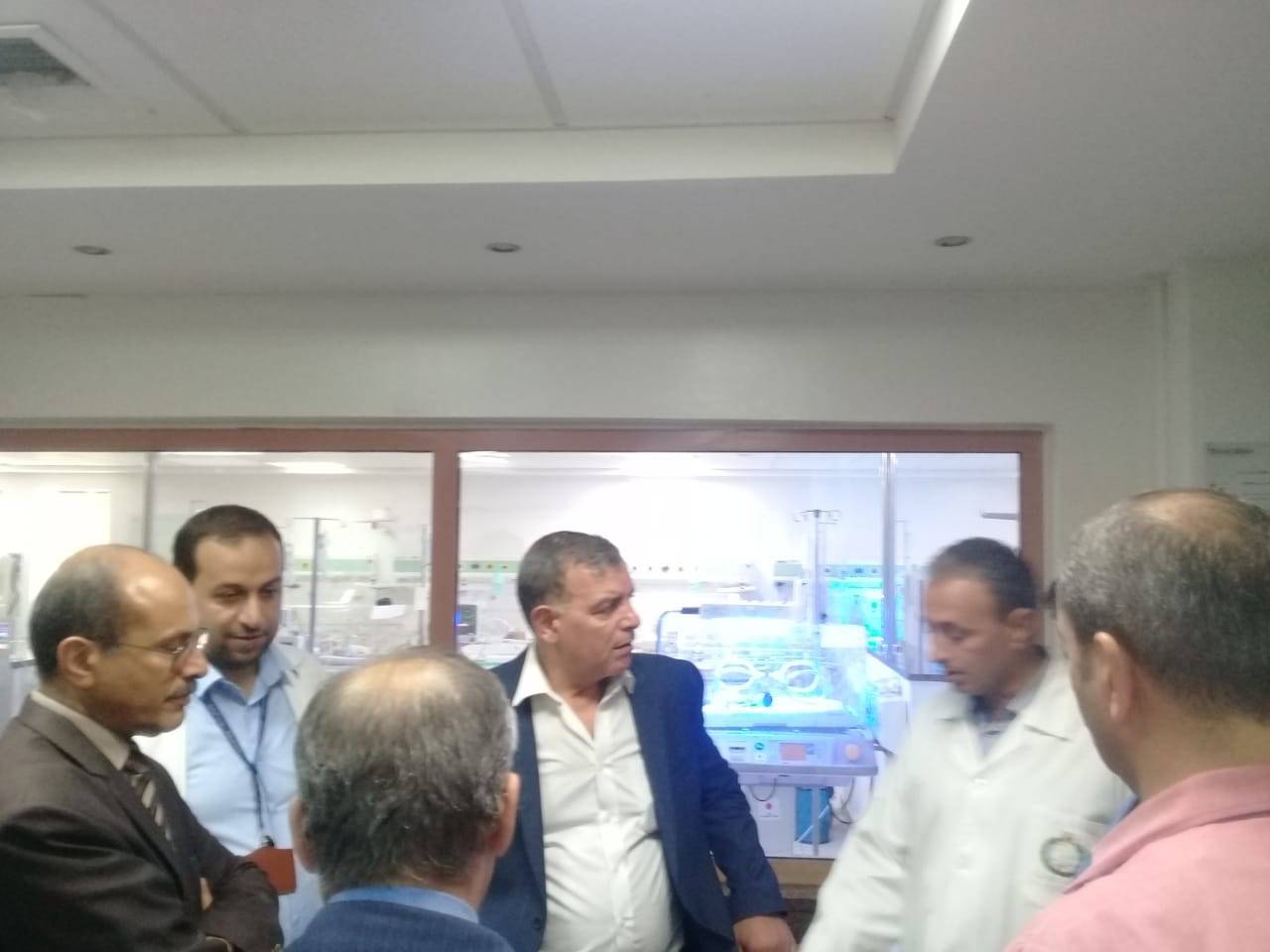 وزير الصحة يتفقد مستشفى النسائية والاطفال في المفرق . 