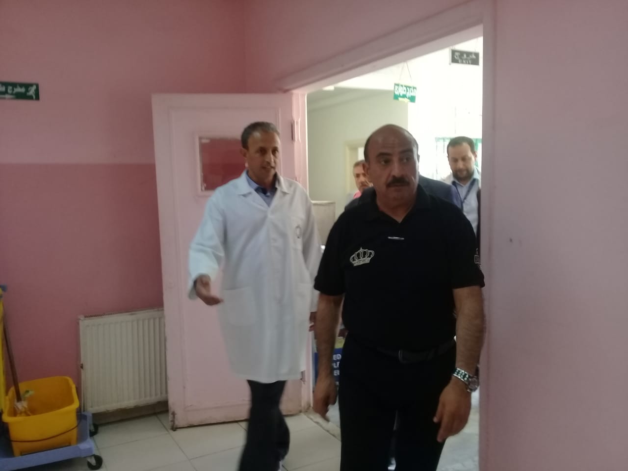 وزير الصحة يتفقد مستشفى النسائية والاطفال في المفرق . 