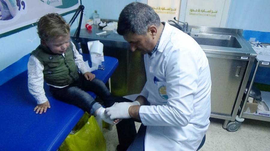 عيادات مركز الملك سلمان للإغاثة تتعامل مع اكثر من 20 الف حالة مرضية في مخيم الزعتري خلال شهر يوليو من العام 2019 م