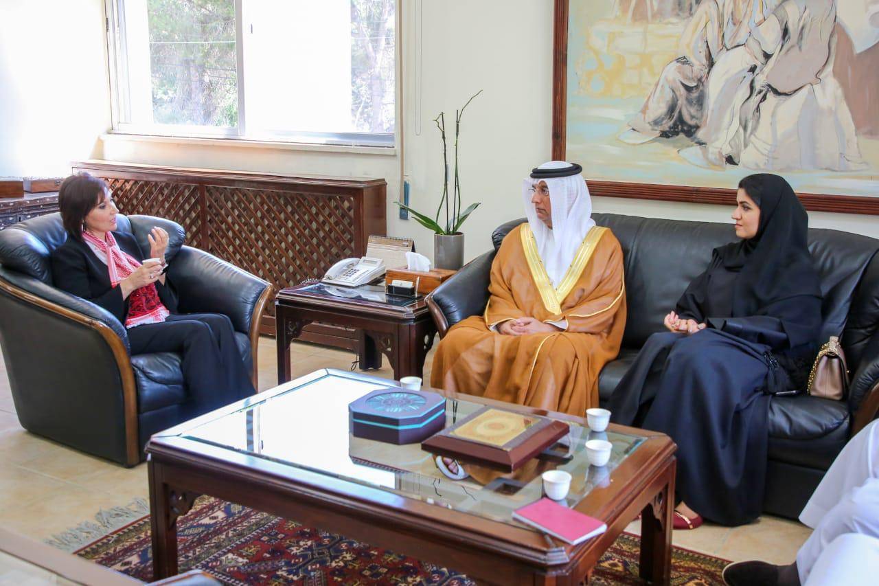 سفير الإمارات لدى الأردن يرافقه وفد اكسبو 2020 دبي يلتقون وزراء ومسؤولين في المملكة