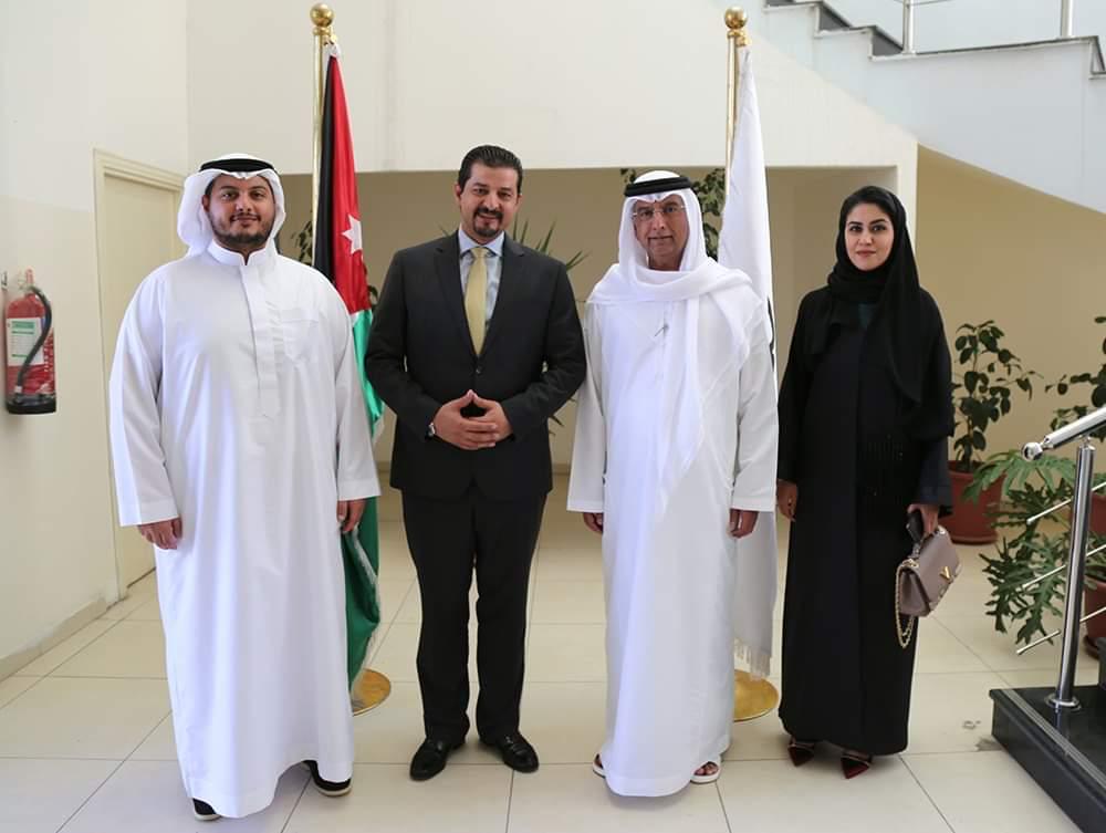 سفير الإمارات لدى الأردن يرافقه وفد اكسبو 2020 دبي يلتقون وزراء ومسؤولين في المملكة