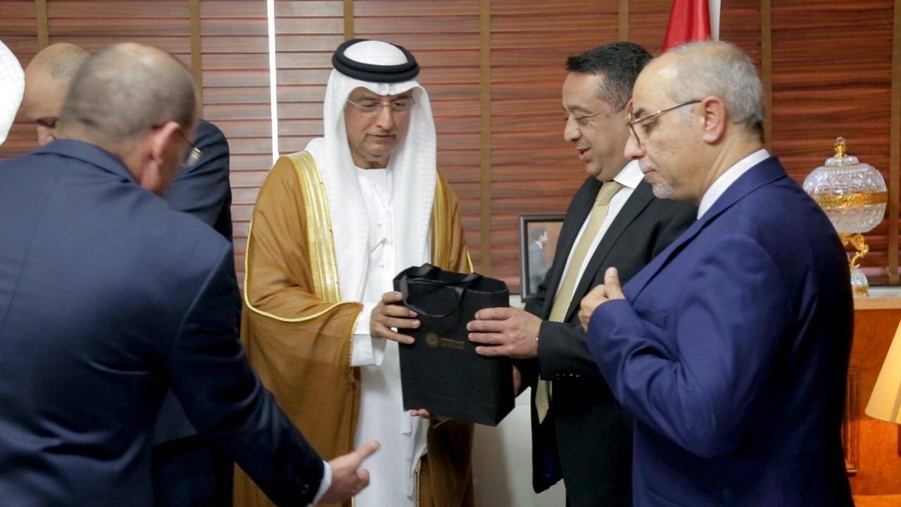 سفير الإمارات لدى الأردن يرافقه وفد اكسبو 2020 دبي يلتقون وزراء ومسؤولين في المملكة