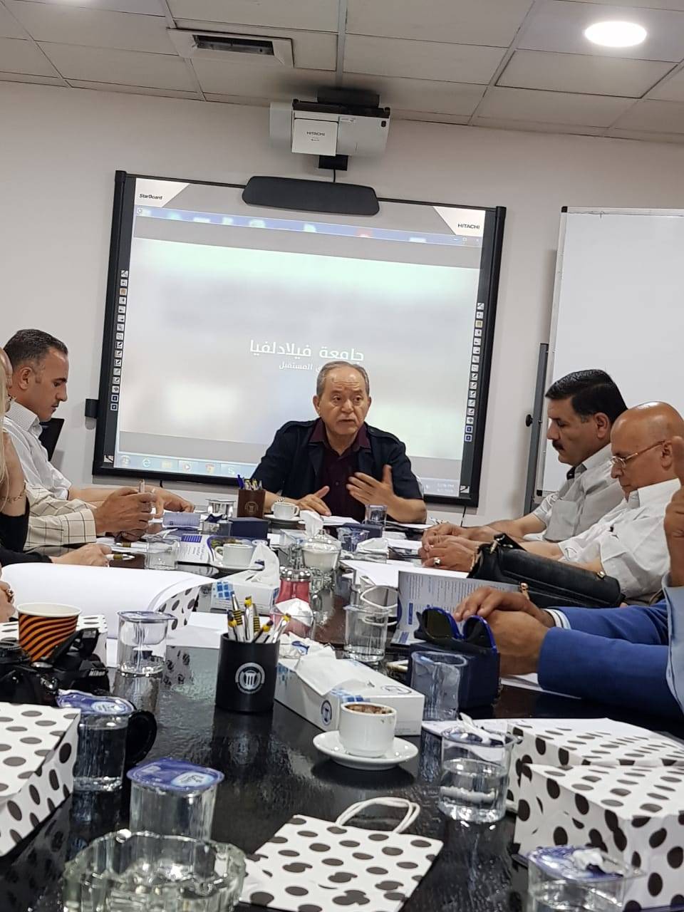 جامعة فيلادلفيا تتصدر المرتبة الاولى بين الجامعات الخاصة حسب موقع ( ويبومتركس)