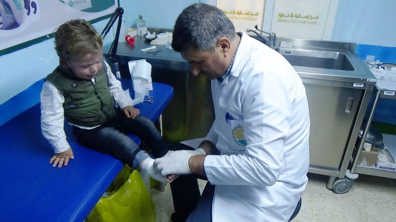 عيادات مركز الملك سلمان للإغاثة تتعامل مع اكثر من 20 الف حالة مرضية في مخيم الزعتري خلال شهر يوليو من العام 2019 م