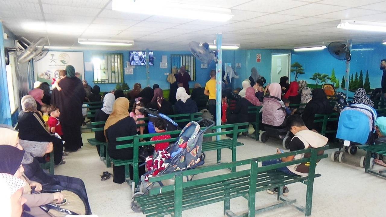 عيادات مركز الملك سلمان للإغاثة تتعامل مع اكثر من 20 الف حالة مرضية في مخيم الزعتري خلال شهر يوليو من العام 2019 م