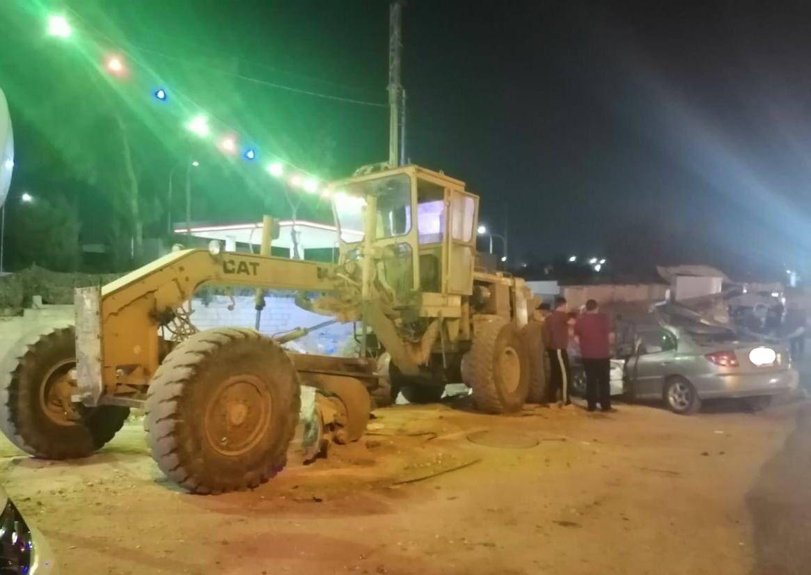 وفاة شخصين وإصابة ثلاثة آخرين اثر حادث تدهور في محافظة العاصمة