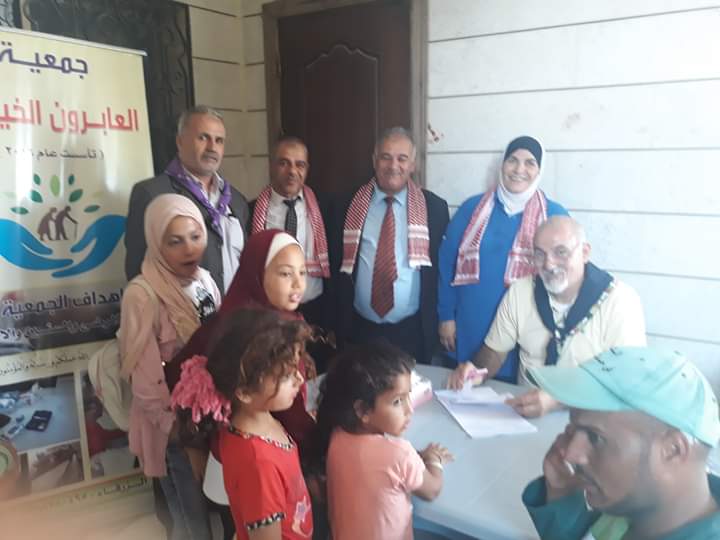 يوم طبي مجاني لجمعية القلوب الرحيمة في محافظة جرش بحضور فريق طبي متكامل .