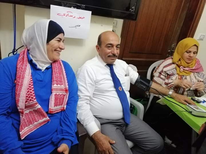 يوم طبي مجاني لجمعية القلوب الرحيمة في محافظة جرش بحضور فريق طبي متكامل .