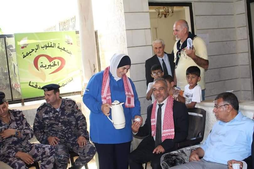 يوم طبي مجاني لجمعية القلوب الرحيمة في محافظة جرش بحضور فريق طبي متكامل .