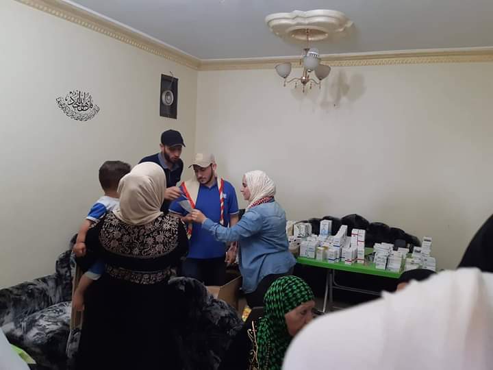 يوم طبي مجاني لجمعية القلوب الرحيمة في محافظة جرش بحضور فريق طبي متكامل .