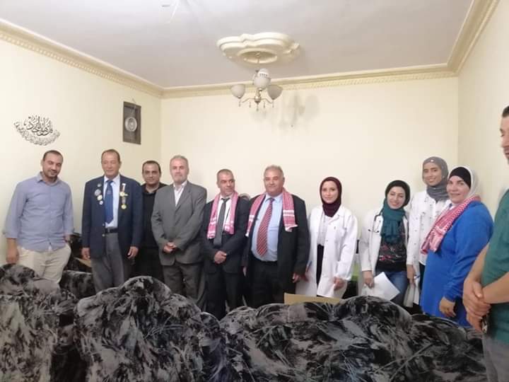 يوم طبي مجاني لجمعية القلوب الرحيمة في محافظة جرش بحضور فريق طبي متكامل .