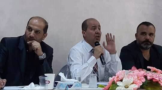 لقاء دوري يجمع نقيب الممرضين مع اعضاء الهيئة العامة .. في اربد .