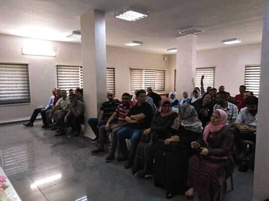لقاء دوري يجمع نقيب الممرضين مع اعضاء الهيئة العامة .. في اربد .