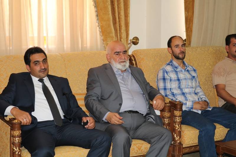 تبادل التهاني بمناسبة عيد الأضحى في جامعة الحسين بن طلال