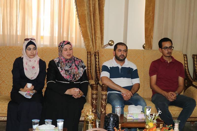 تبادل التهاني بمناسبة عيد الأضحى في جامعة الحسين بن طلال