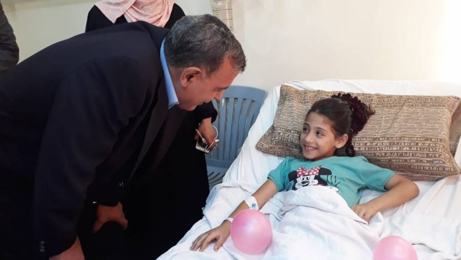 وزير الصحة يقوم بزيارة الى مستشفى جرش الحكومي