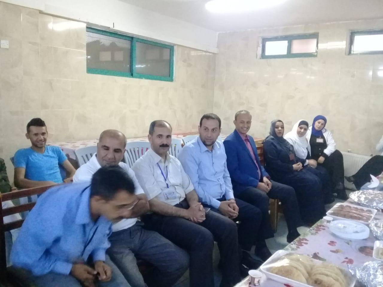 ادارة مستشفى النسائية والاطفال/المفرق تكرم الموظفين المحالين على التقاعد 