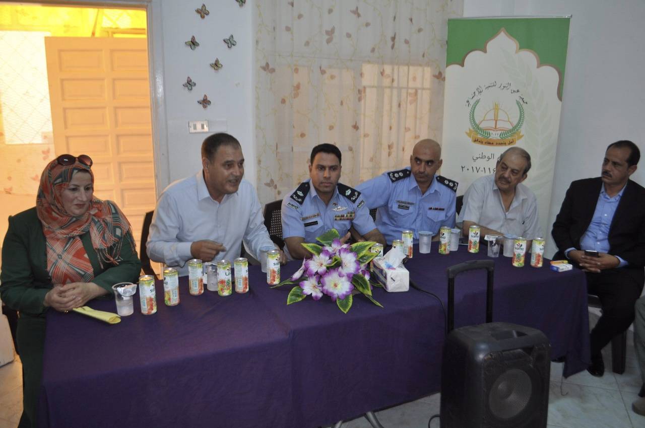 جمعية عبق النور تخرج طلاب النادي الصيفي من مبادرة الشرطي الصغير 