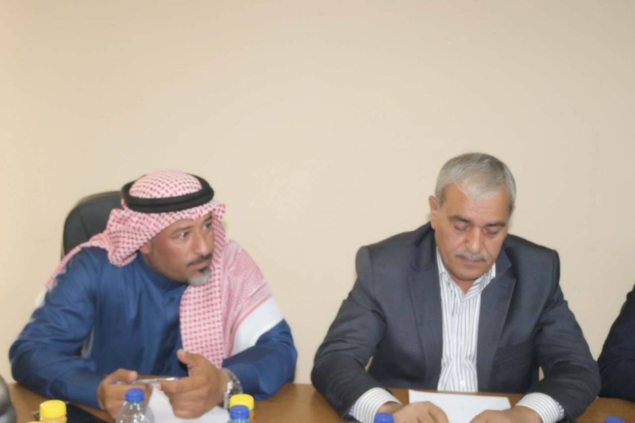 أجتماع تشاوري لرؤوساء بلديات الباديـــة الأردنية ( الشمالية ، الوسطى ، الجنوبية ) في قاعة بلدية لــــواء الموقـــر .