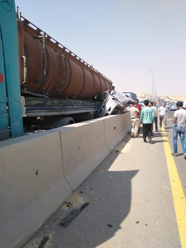 ثلاث وفيات وعدد من الاصابات  بحادث على  شارع ٦٠ سحاب الموقر حادث اليم  