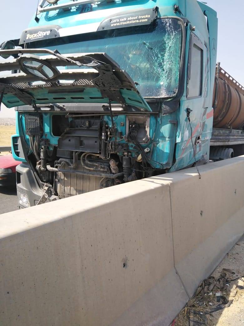 ثلاث وفيات وعدد من الاصابات  بحادث على  شارع ٦٠ سحاب الموقر حادث اليم  
