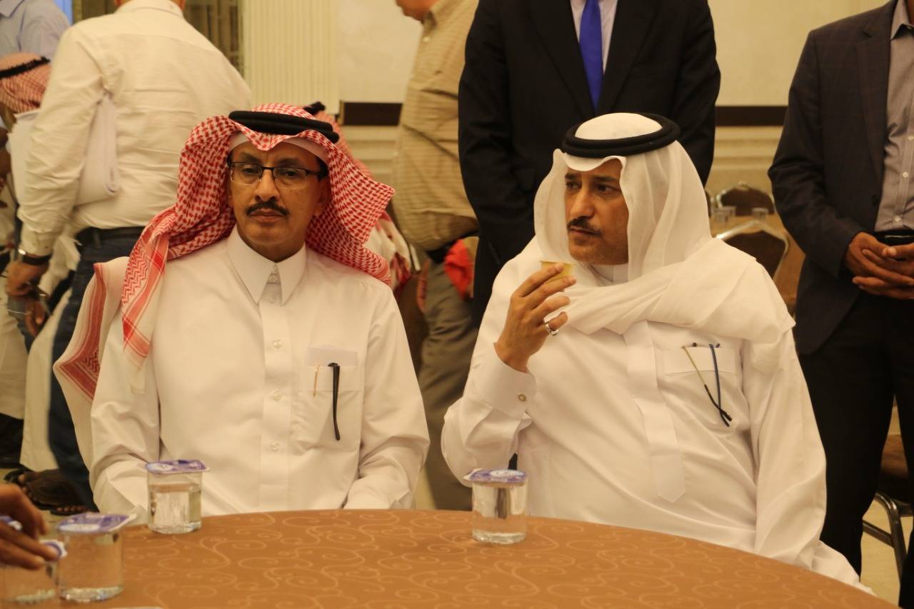 السفير السعودي لدى الاردن يقدم واجب العزاء بوفاة نقيب المعلمين