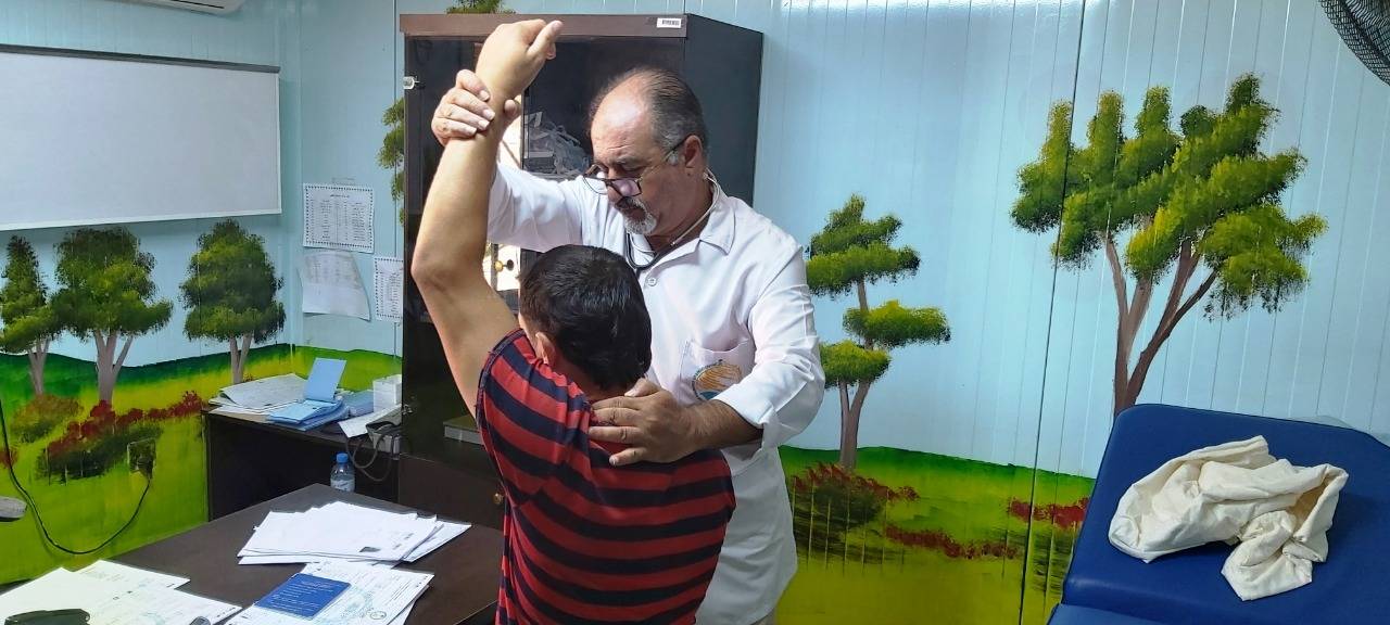عيادات مركز الملك سلمان للإغاثة تقدم العلاج لاكثر من(15) الف حالة مرضية في مخيم الزعتري خلال شهر اغسطس من العام 2019 م  