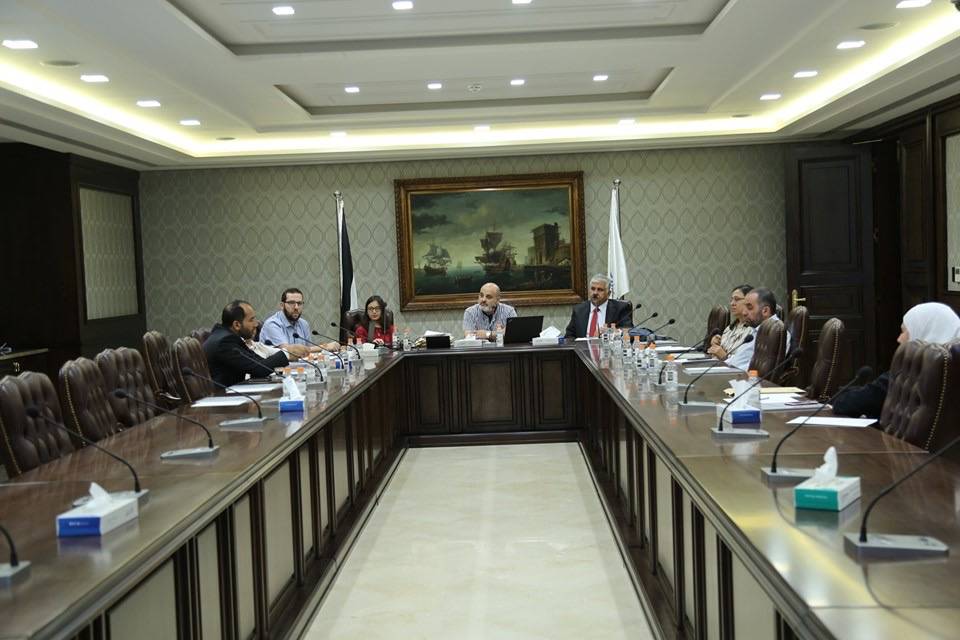 مجموعة المناصير تلتقي مجلس البحث العلمي من الجامعة الالمانية الاردنية