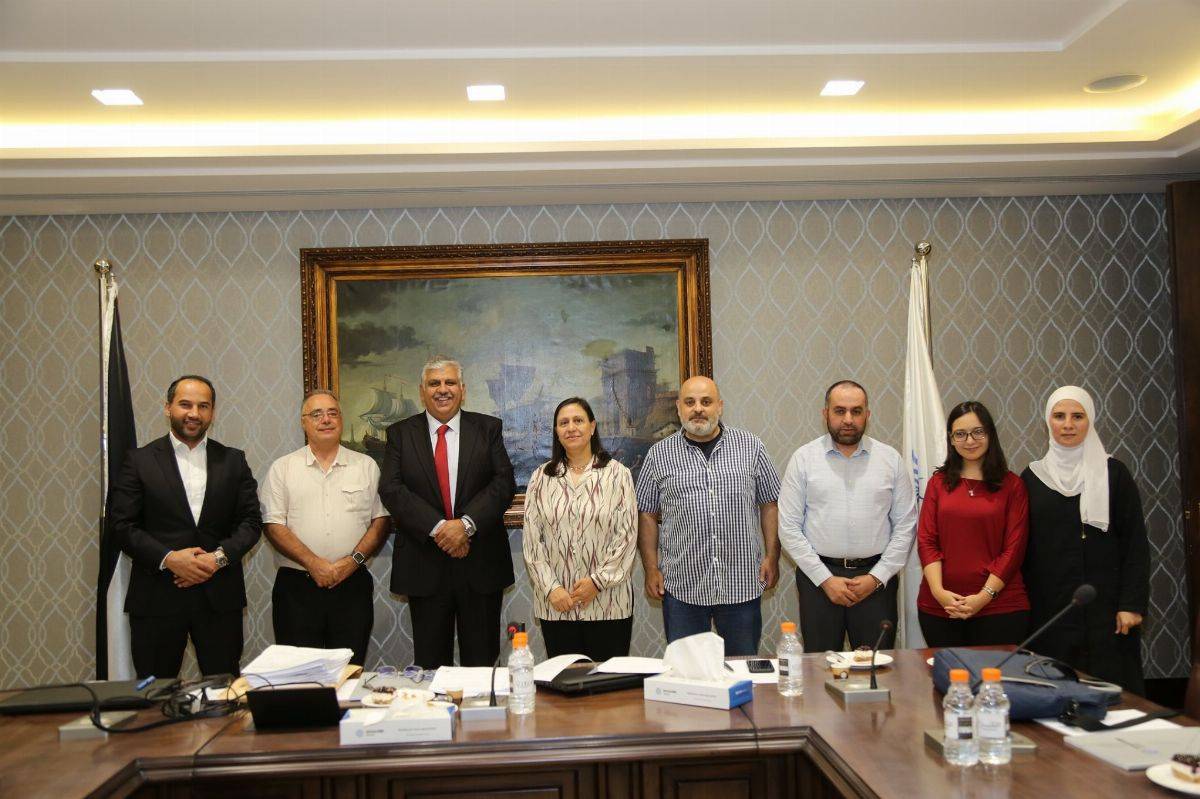 مجموعة المناصير تلتقي مجلس البحث العلمي من الجامعة الالمانية الاردنية