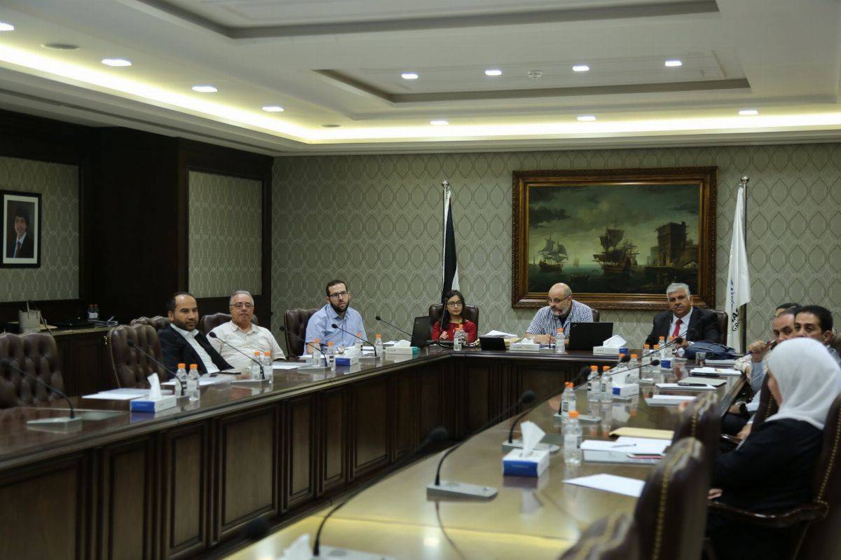 مجموعة المناصير تلتقي مجلس البحث العلمي من الجامعة الالمانية الاردنية