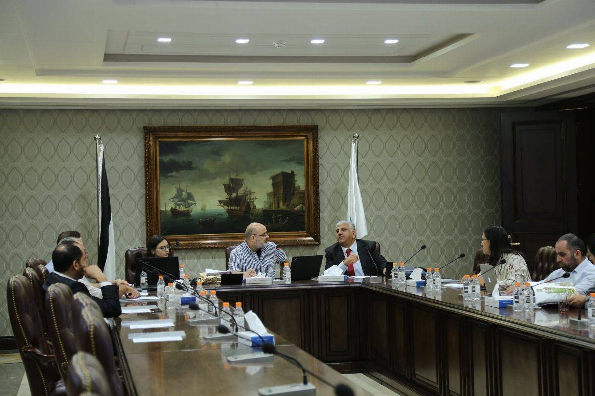 مجموعة المناصير تلتقي مجلس البحث العلمي من الجامعة الالمانية الاردنية