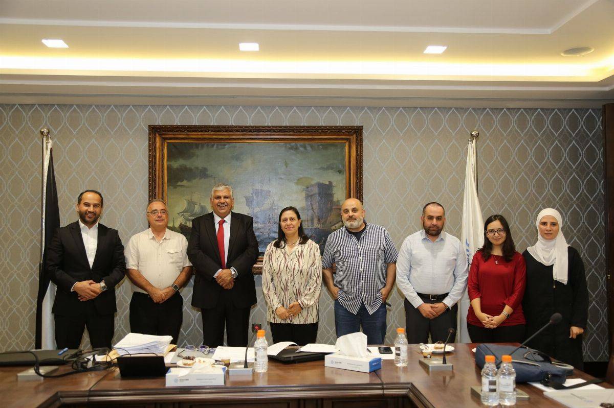 مجموعة المناصير تلتقي مجلس البحث العلمي من الجامعة الالمانية الاردنية