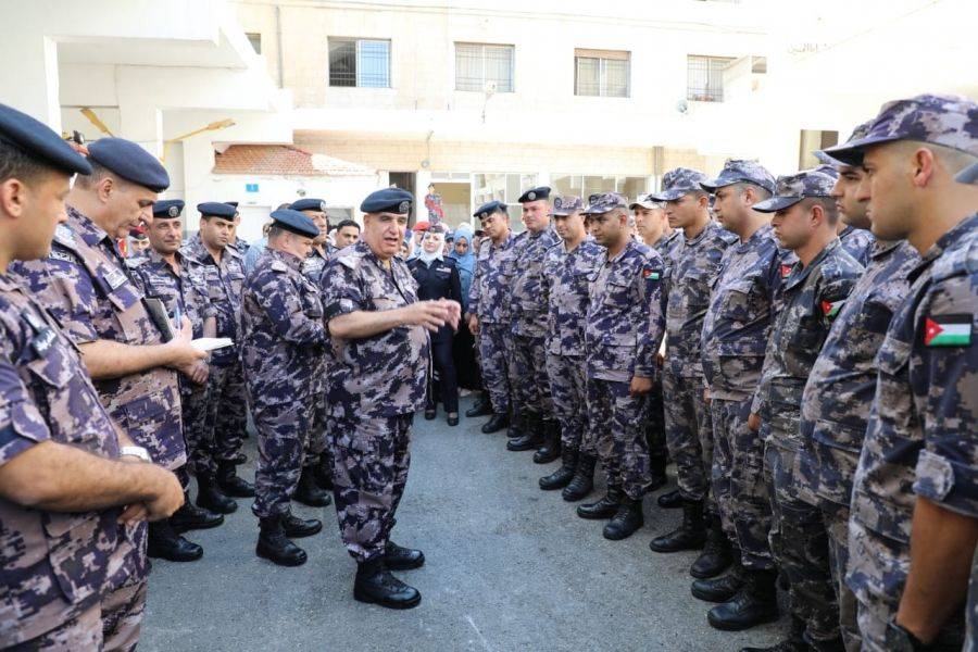 مدير عام الدفـاع المدنـي يتفقد مديريات  دفاع مدني الشمال