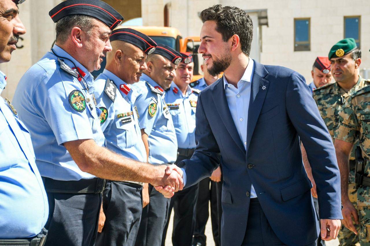 ولي العهد، يزور مديرية الأمن العام .. فيديو 