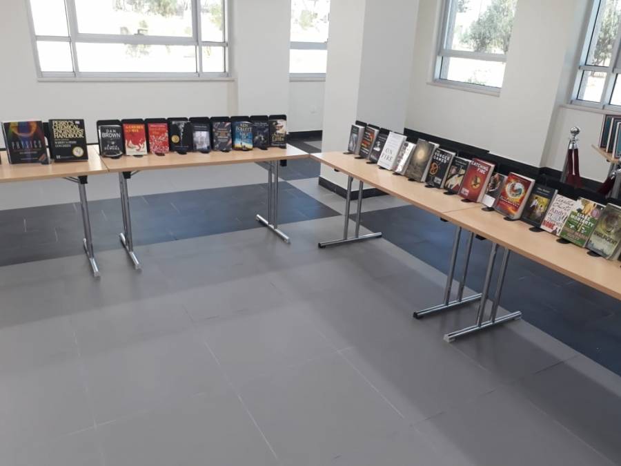 معرض لتبادل الكتب بالجامعة الألمانية الأردنية