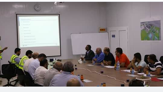 مهندسو الميكانيك يزورون مشروع شركة عطارات للطاقة  (APCO)
