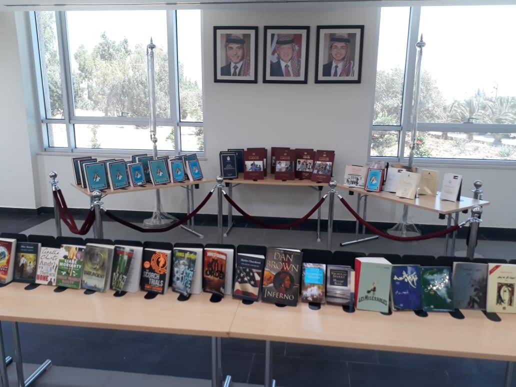 معرض لتبادل الكتب بالجامعة الألمانية الأردنية