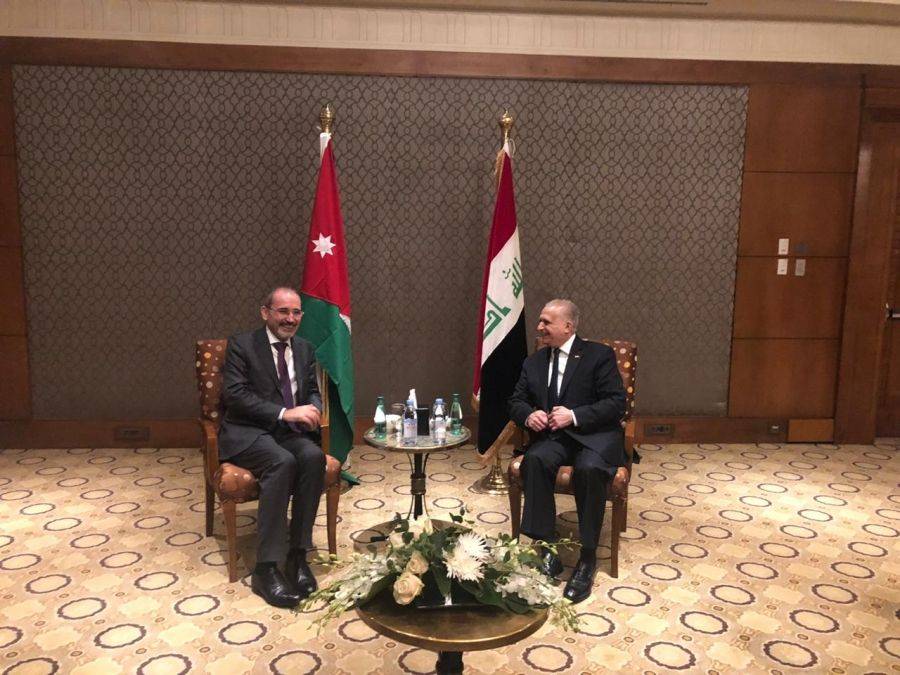 الصفدي يبحث مع نظيره العراقي تعزيز التعاون والأوضاع الاقليمية