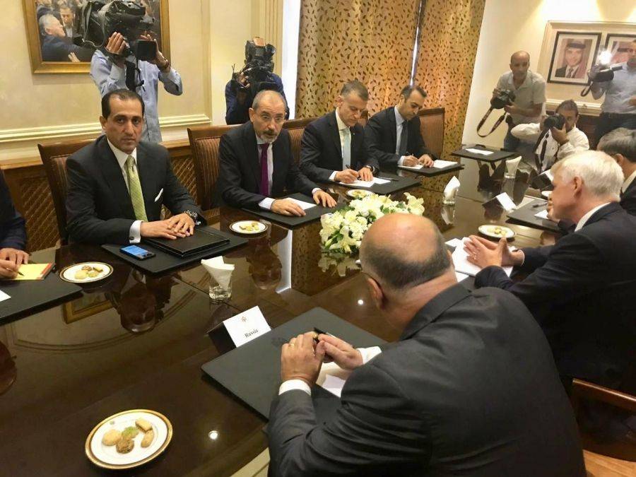 الصفدي يلتقي سفراء الدول الخمس دائمة العضوية في مجلس الأمن الدولي، المعتمدين لدى المملكة