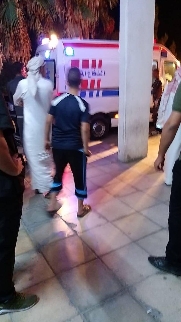 حادث على طريق الصحراوي وعدد من الاصابات 