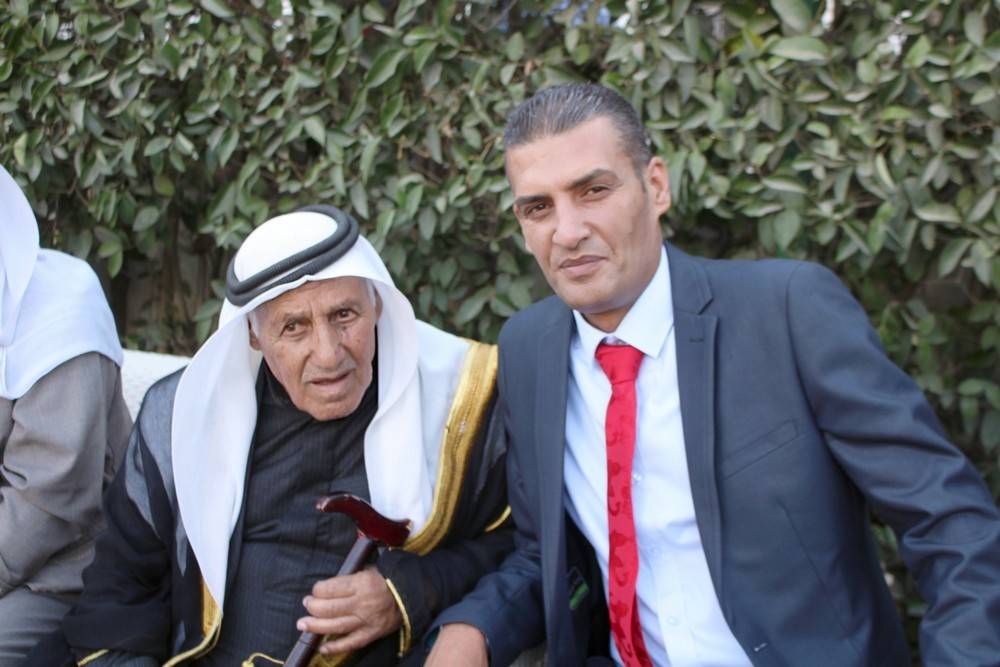 المحامي نضال ظاهر السعودي الف مبروك الخطوبة 