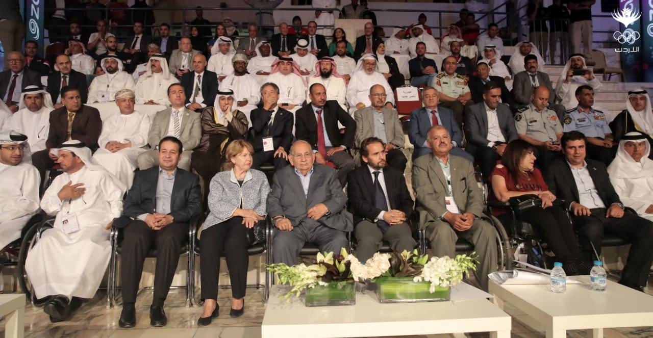 سمو الامير رعد بن زيد يفتتح دورة ألعاب غرب آسيا البارالمبية