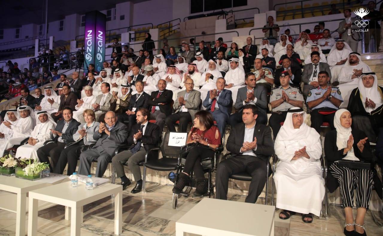 سمو الامير رعد بن زيد يفتتح دورة ألعاب غرب آسيا البارالمبية