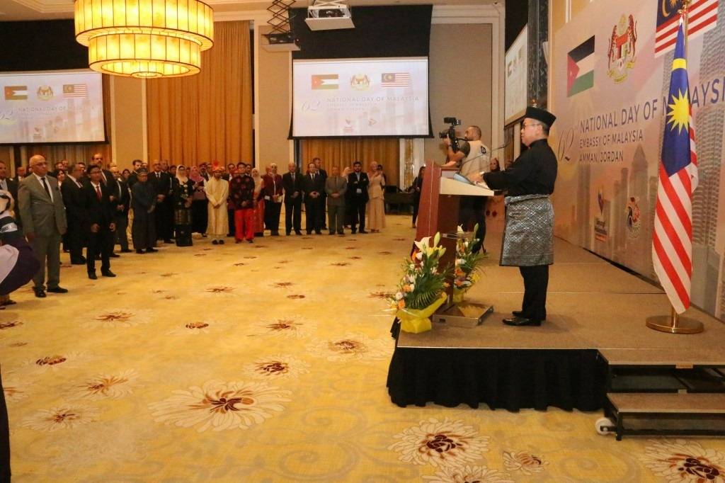 الماليزية في الاردن تحتفل بالعيد الوطني لبلادها