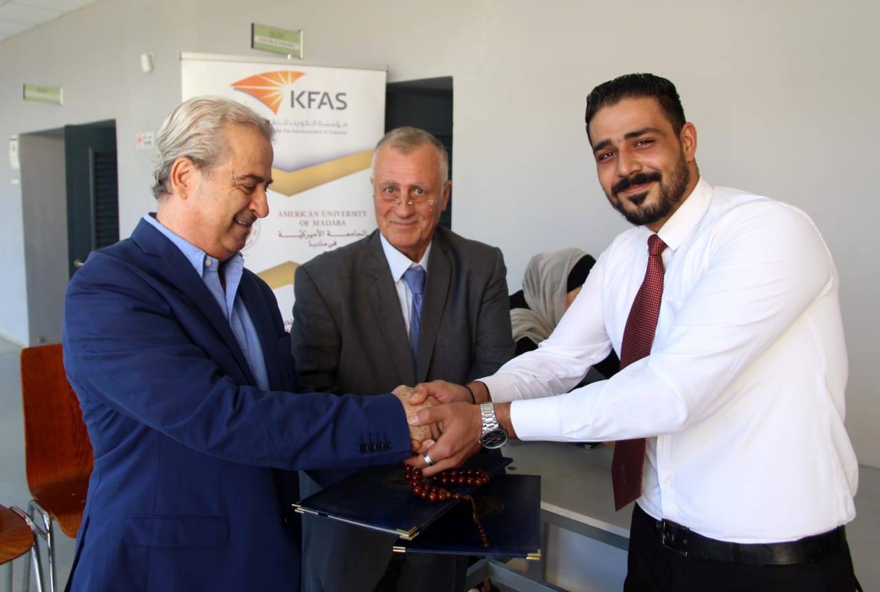 الجامعة الاميركية في مادبا تخرج الفوج الثاني لدورة التدريب المهني للاجئين السوريين