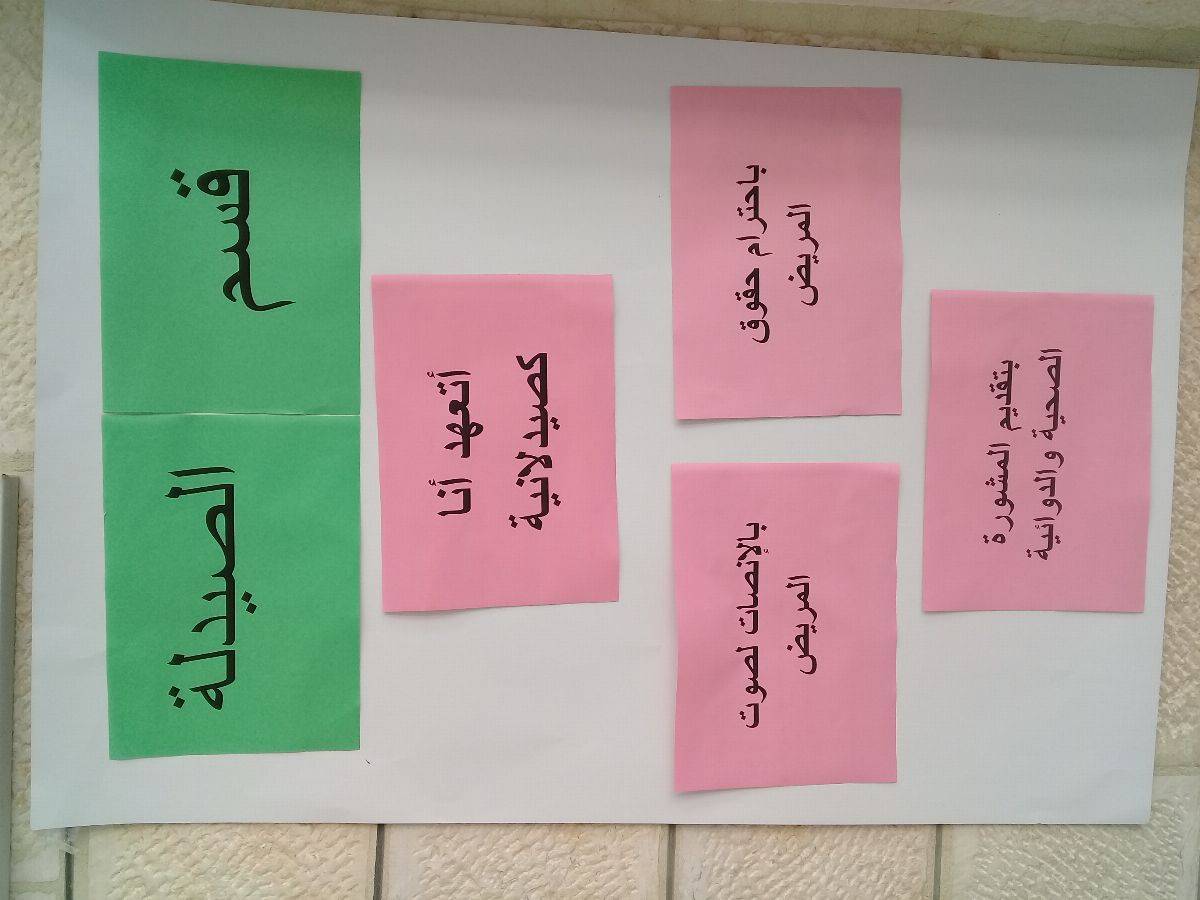 ادارة مستشفى النسائية والاطفال المفرق تحتفل بيوم التغيير العالمي 