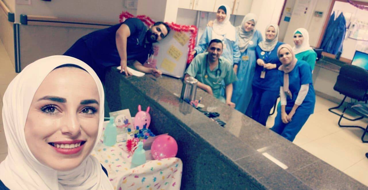 ادارة مستشفى النسائية والاطفال المفرق تحتفل بيوم التغيير العالمي 